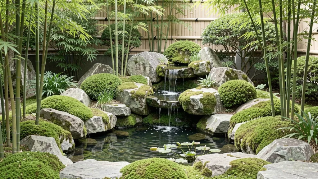 Créer un point d’eau japonais équilibré dans son jardin