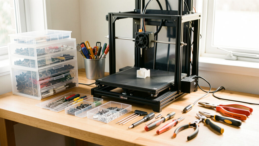 Comment fabriquer 45 créations à l’imprimante 3D pour réparer et ranger chez soi ?